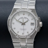 Vacheron Constantin Overseas Chronometer Ref 42542 Steel White Dial